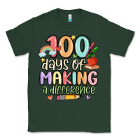 Sports Green 100 days of making a difference Classic Tee - MaliasSmallBusiness