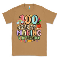 Toasted Coconut 100 days of making a difference Classic Tee - MaliasSmallBusiness