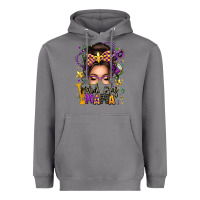 Storm mardi gras mama messy bun Heavyweight Hoodie - texasbilliewilder