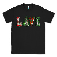 Black love christmas tree Classic Tee - AdoDesignShop
