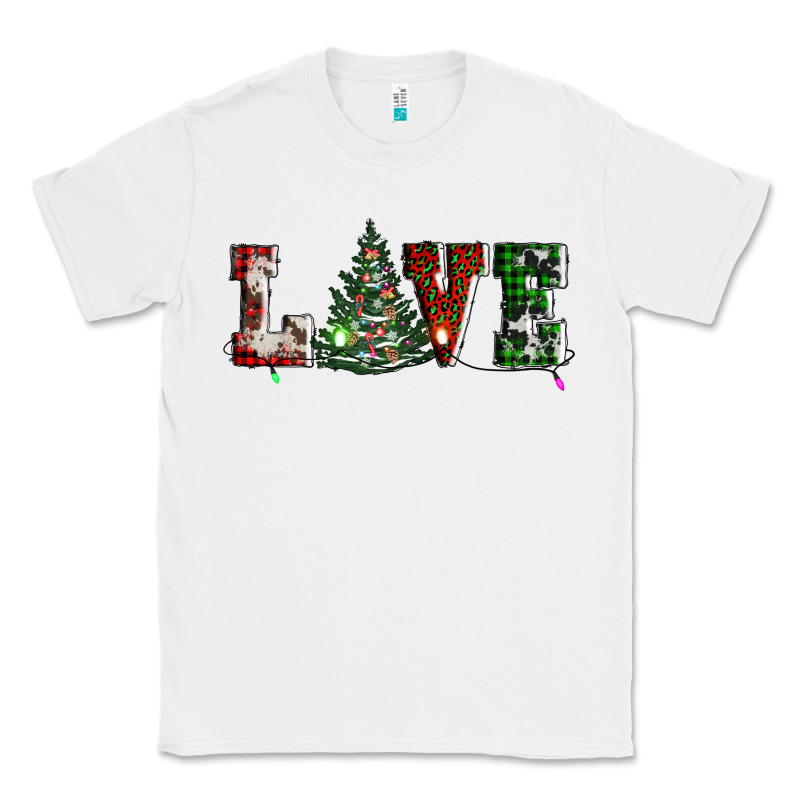 Love Christmas Tree Classic Tee by AdoDesignShop | Teevron