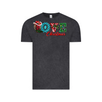 Vintage Black love christmas Vintage Tee - AdoDesignShop
