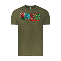 Vintage Olive love christmas Vintage Tee - AdoDesignShop