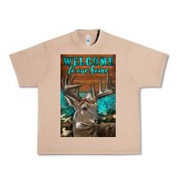 Burro Western Buck Deer Garden Urban Heavy Tee - LillyAllenDesigns