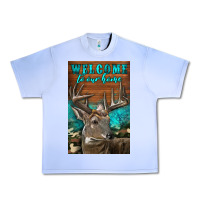 Western Buck Deer Garden Urban Heavy Tee | Teevron