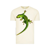 Vintage Arctic Green Lizard Illustrations Vintage Tee - LillyAllenDesigns