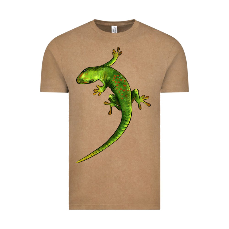 Green Lizard Illustrations Vintage Tee by LillyAllenDesigns | Teevron