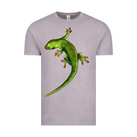 Vintage Zinc Green Lizard Illustrations Vintage Tee - LillyAllenDesigns