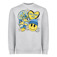 Heather Grey the lucky few Heavyweight Sweatshirt - MaliasSmallBusiness