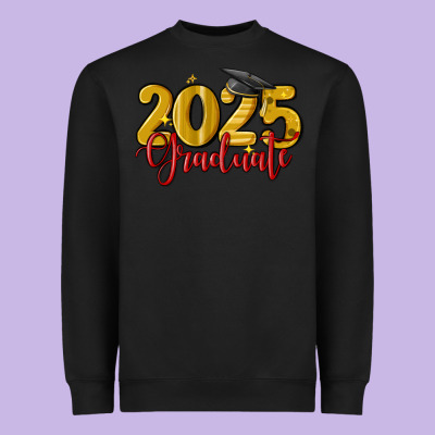 2025 Graduate Heavyweight Sweatshirt Designed By Maliassmallbusiness