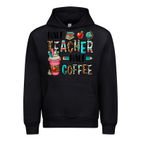 Half Teacher Half Coffee Urban Hoodie | Teevron