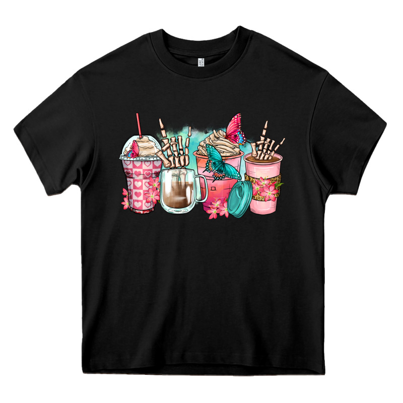 Rock Hand Coffee Cups Heavy Core Tee by Zillion Design Studio | Teevron