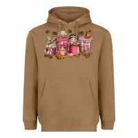 Toasted Coconut cafecito y chisme coffee cups Heavyweight Hoodie - texasbilliewilder