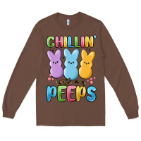 Chestnut chillin' with my peeps Long Sleeve Tee - MaliasSmallBusiness