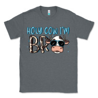 Charcoal Heather holy cow i'm bro Classic Tee - MaliasSmallBusiness