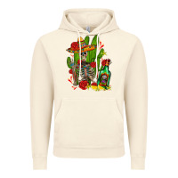 Vintage Artic skeleton with sombrero and tequila Vintage Hoodie - AdoDesignShop
