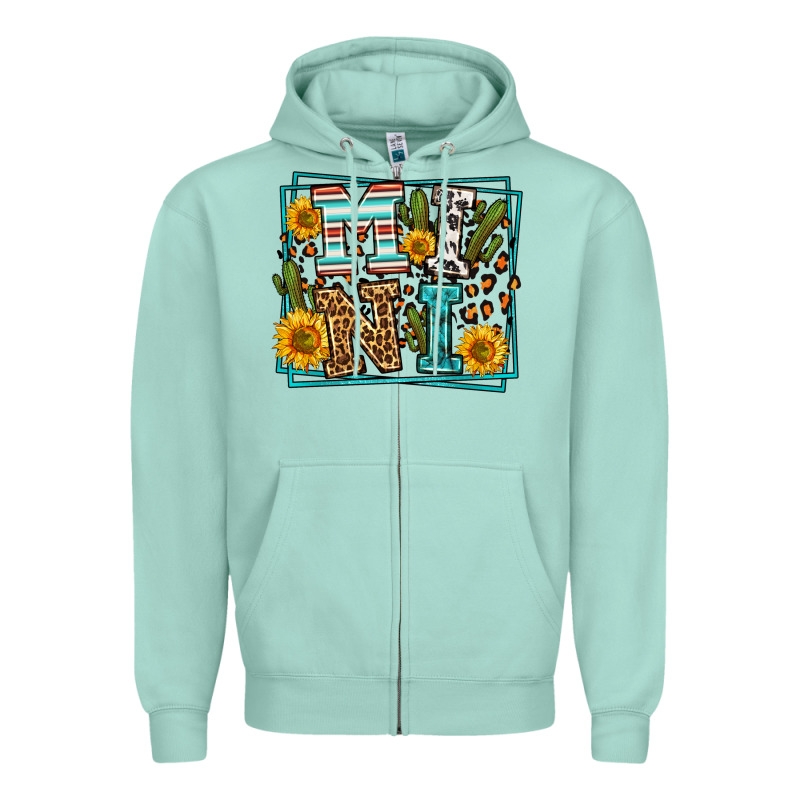 Western Leopard Mini Zipper Hoodie by LillyAllenDesigns | Teevron