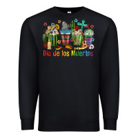 Black Mexican Dia De Los Muertos Coffee Cups Premium Sweatshirt - texasbilliewilder
