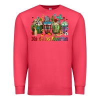 Cardinal Mexican Dia De Los Muertos Coffee Cups Premium Sweatshirt - texasbilliewilder