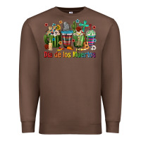 Chestnut Mexican Dia De Los Muertos Coffee Cups Premium Sweatshirt - texasbilliewilder