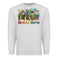 Dove Grey Mexican Dia De Los Muertos Coffee Cups Premium Sweatshirt - texasbilliewilder