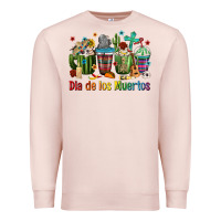 Pale Pink Mexican Dia De Los Muertos Coffee Cups Premium Sweatshirt - texasbilliewilder