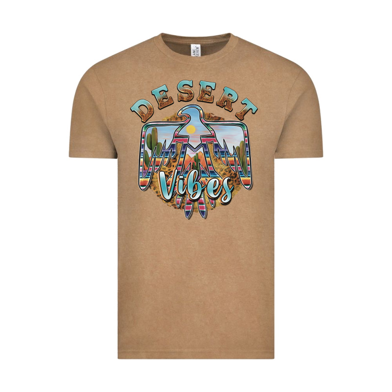Desert Vibes Thunderbird Vintage Tee by BarkalooDesign | Teevron