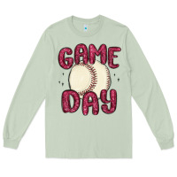 Matcha game day baseball Long Sleeve Tee - MaliasSmallBusiness