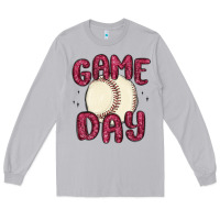 Moon Dust game day baseball Long Sleeve Tee - MaliasSmallBusiness