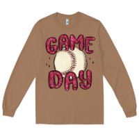 Toasted Coconut game day baseball Long Sleeve Tee - MaliasSmallBusiness