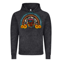 Vintage Black saddle sunflower horseshoe rainbow Vintage Hoodie - Artiststas