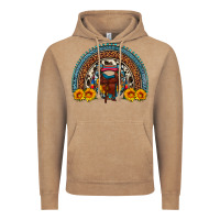 Vintage Coffee saddle sunflower horseshoe rainbow Vintage Hoodie - Artiststas
