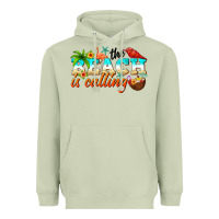 The Beach Is Calling Heavyweight Hoodie | Teevron