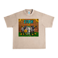 French Oak Western Baby Sheeps Farm Life Garden Urban Heavy Tee - LillyAllenDesigns