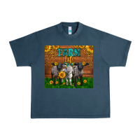 Midnight Navy Western Baby Sheeps Farm Life Garden Urban Heavy Tee - LillyAllenDesigns
