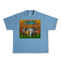 Pebble Blue Western Baby Sheeps Farm Life Garden Urban Heavy Tee - LillyAllenDesigns
