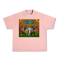 Salmon Western Baby Sheeps Farm Life Garden Urban Heavy Tee - LillyAllenDesigns