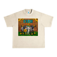 Sandshell Western Baby Sheeps Farm Life Garden Urban Heavy Tee - LillyAllenDesigns