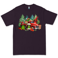 Plum merry christmas truck afro gnomies Premium Tee - FaDigitalArtStudio