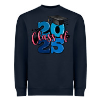 Navy class of 2025 Heavyweight Sweatshirt - MaliasSmallBusiness