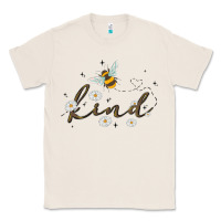 Natural bee kind Classic Tee - MaliasSmallBusiness