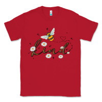 Red bee kind Classic Tee - MaliasSmallBusiness
