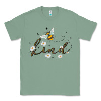 Sage bee kind Classic Tee - MaliasSmallBusiness