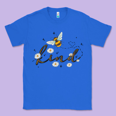 Bee Kind Classic Tee Designed By Maliassmallbusiness