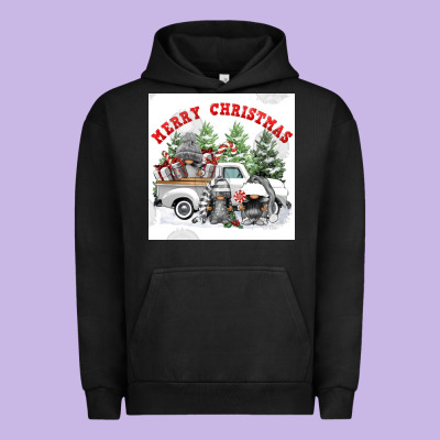 Merry Chrıstmas Urban Hoodie Designed By Fadigitalartstudio