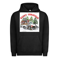 Pigment Black merry chrıstmas Urban Hoodie - FaDigitalArtStudio