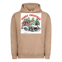 Pigment Burro merry chrıstmas Urban Hoodie - FaDigitalArtStudio