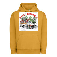 Pigment Peanut Butter merry chrıstmas Urban Hoodie - FaDigitalArtStudio