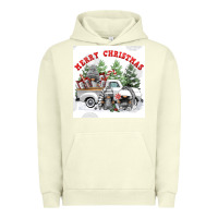 Pigment Pistachio merry chrıstmas Urban Hoodie - FaDigitalArtStudio