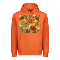 Carrot Fall leaves Premium Hoodie - NancyCooperArtShop